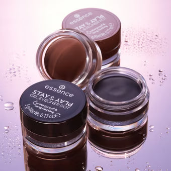 Essence Stay & Play Gel Eyeliner Pot - 5g | ايسنس ايلاينر جل - 5 غرام