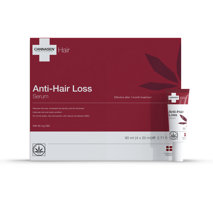 CANNASEN CBD Anti -Hair Loss Serum With - 80ml | كاناسين سيروم ضد تساقط الشعر - 80 مل