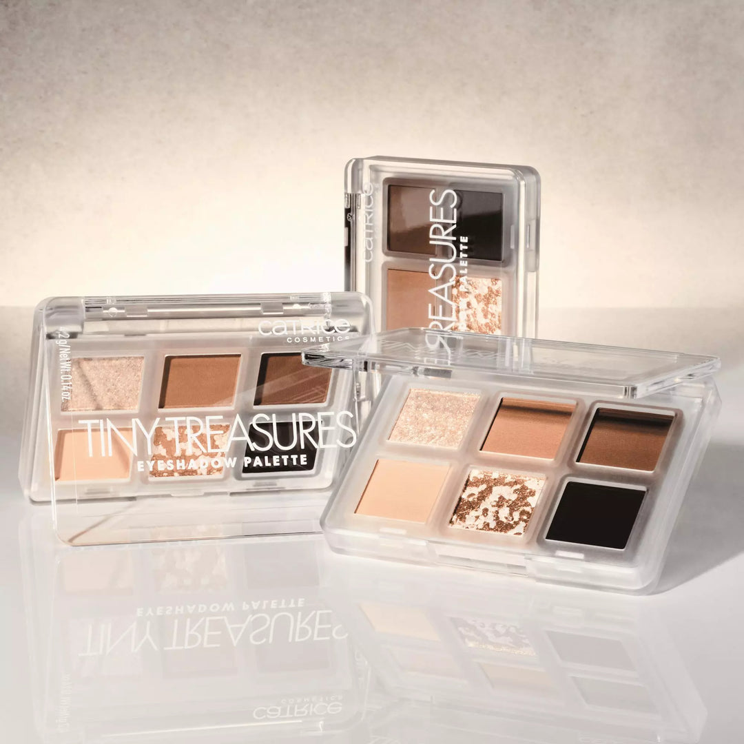 Catrice Tiny Treasures Eyeshadow Palette - 4.2 ml | كاتريس باليت ظلال عيون تيني تريجرز – 4.2 مل