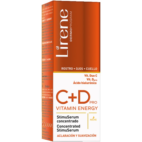 Vitamin C+D Energy Nourishing Stimulating Serum - 30ml | ليرين سيروم فيتامين سي و دي - 30 مل