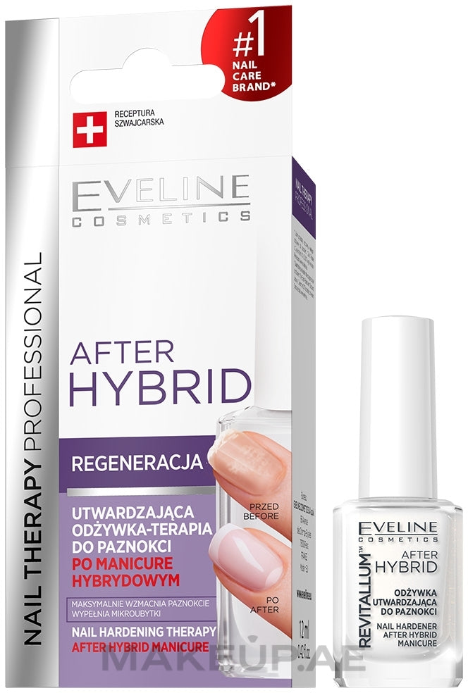 EVELINE After Hybrid Regneracja - 12ml | ايفلين مقوي أظافر - 12 مل