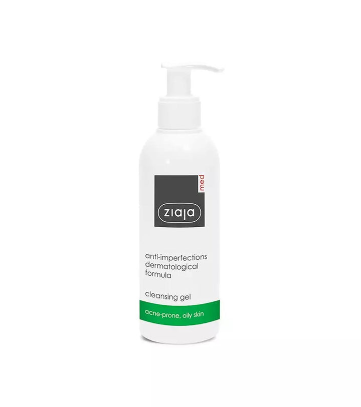 Ziaja Cleansing Gel Acne-prone Oily Skin - 200ml | جايا غسول جب للبشرة المعرضة لحب الشباب - 200 مل