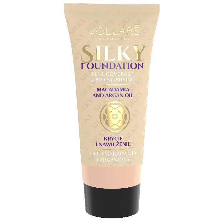 VOLLARE COSMETICS Silky Foundation Full Coverage & Moisturizing - 30ml | فولاري فونديشن تغطية كاملة - 30 مل