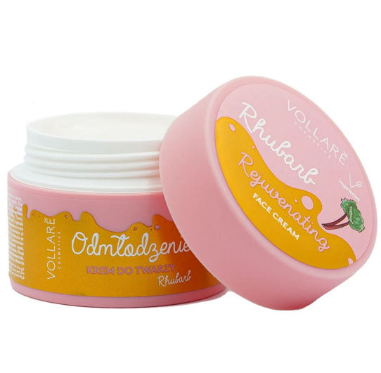 Vollare Rhubarb Extract Face Cream - 50ml | فولاري كريم مرطب بخلاصة راوند - 50 مل