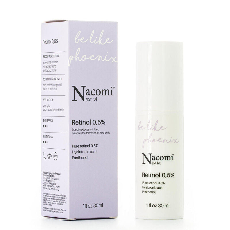 Nacomi Retinol 0.5% - 30ml | ناكومي سيروم الريتينول 0.5% - 30 مل