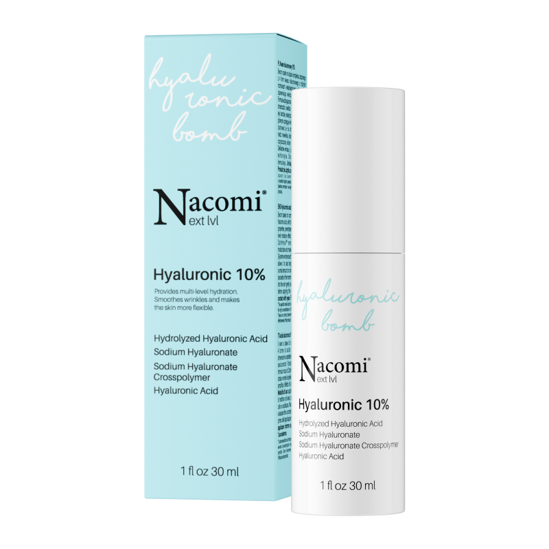 Nacomi Hyaluronic 10% - 30ml | ناكومي سيروم هيالورونيك اسيد 10% - 30 مل