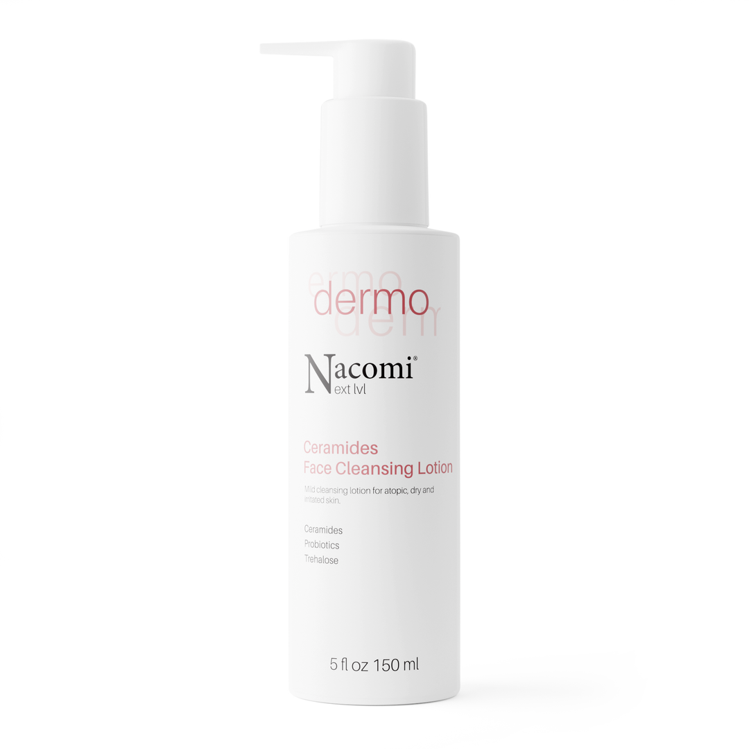 Nacomi Ceramides Face Cleansing Lotion - 150ml | ناكومي غسول للوجه بالسيراميدات - 150 مل