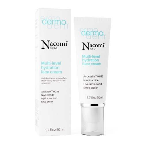 Nacomi Multi- Level Hydration Face Cream - 50ml | ناكومي كريم مرطب للوجه - 50 مل