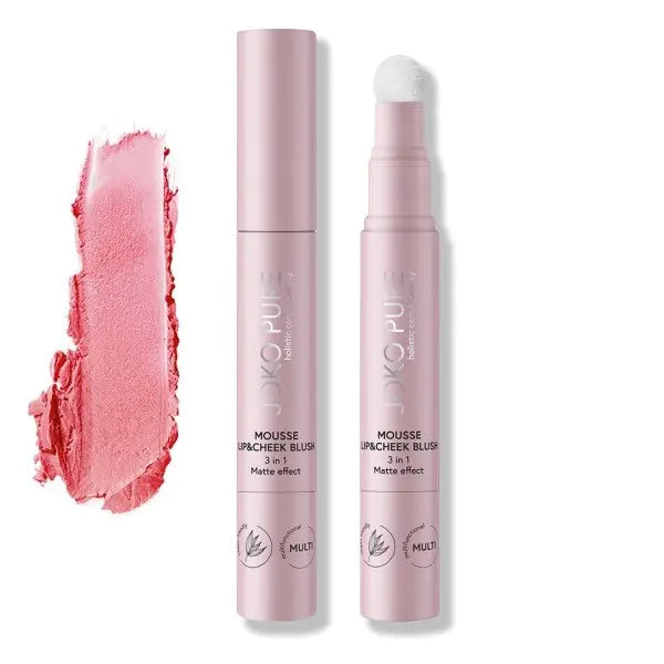 JOKO Pure Holistic Care & Beauty Blush Cream 3in1 Matte Effect | جوكو بلاش كريمي 3 في 1  بتأثير مات