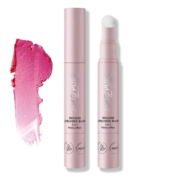 JOKO Pure Holistic Care & Beauty Blush Cream 3in1 Matte Effect | جوكو بلاش كريمي 3 في 1  بتأثير مات