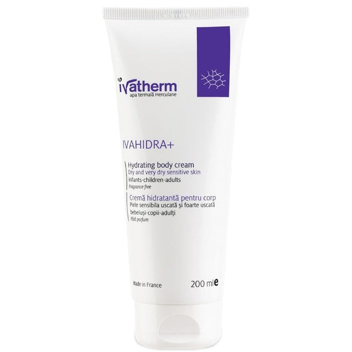 ivatherm Ivahidra + Emollient Body Cream - 200ml | ايفاثيرم كريم مرطب للجسم - 200 مل