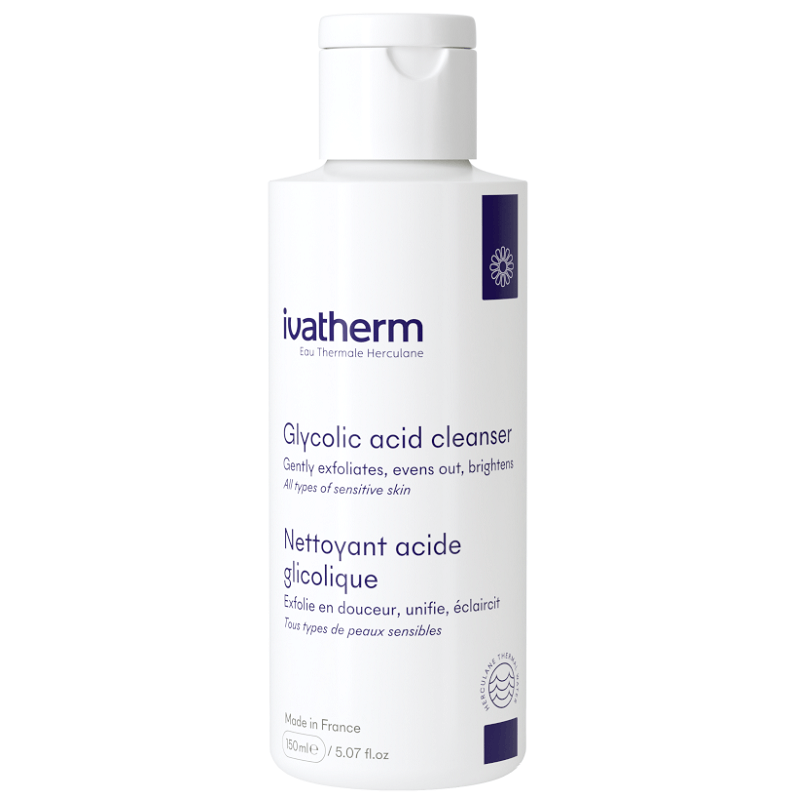 ivatherm Cleansing Gel With Glycolic Acid - 150ml | ايفاثيرم غسول جل بالجليكوليك اسيد - 150 مل
