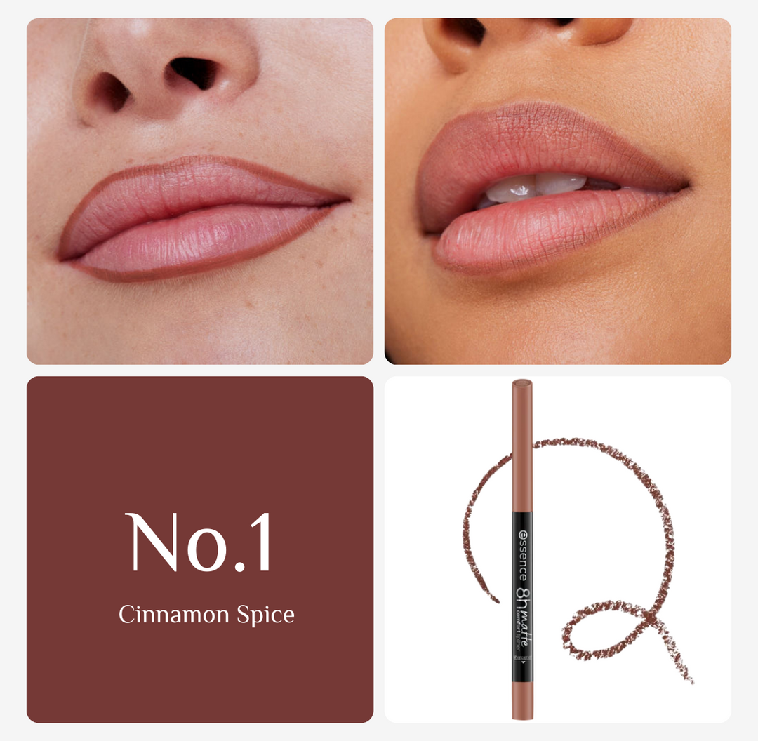 Essence 8H Matte Comfort Lipliner | ايسنس محدد شفاه مات