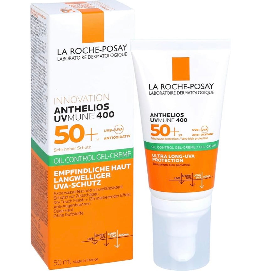 La Roche-Posay Anthelios Dry Touch Finish Mattifying Effect SPF50+ | لاروش بوزيه واقي شمسي للبشرة الدهنية- 50 مل
