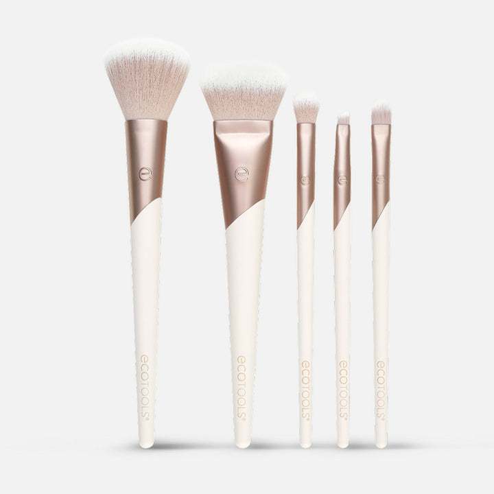 Luxe Collection Natural Elegance Kit 5pcs | مجموعة فراشي مكياج - 5 قطع