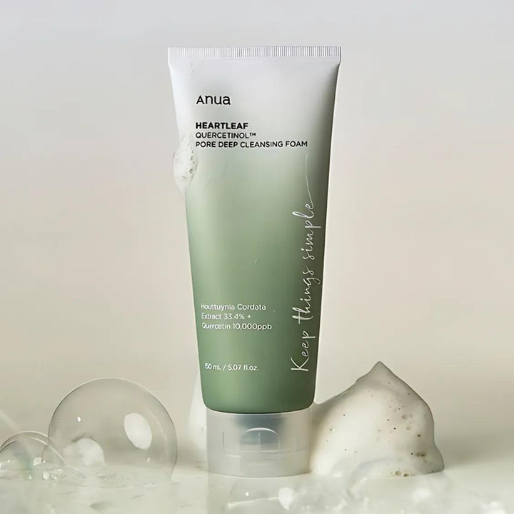 Heartleaf Succinic Acid Moisture Cleansing Foam - 150ml | أنوا غسول رغوي للوجه سكسينيك اسيد - 150 مل