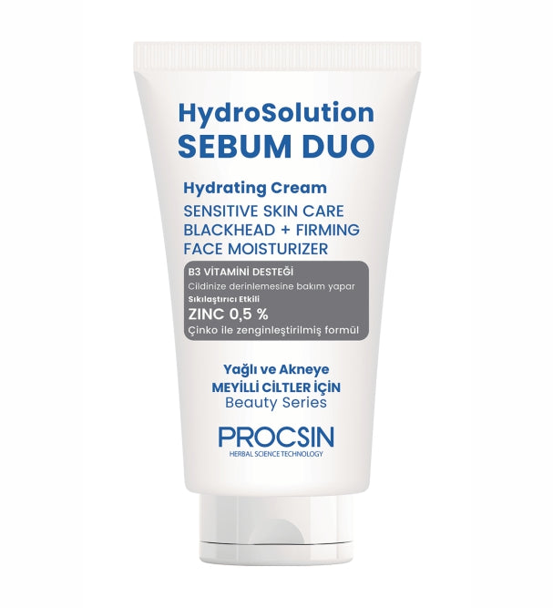 PROCSIN Hydrosolution Sebum Duo Cream - 50ml | بروكسن كريم لتقليل افراز الزيوت - ٥٠ مل