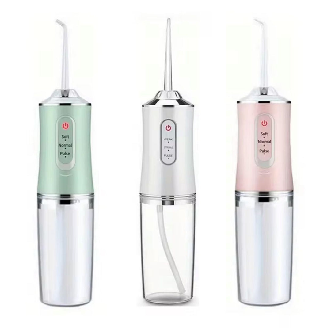 PORTABLE ORAL IRRIGATOR FIND YOUR BEAUTY Green | جهاز تنظيف الأسنان بالماء المحمول – اكتشف جمالك – اللون الأخضر