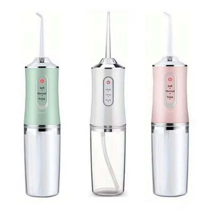 PORTABLE ORAL IRRIGATOR FIND YOUR BEAUTY Green | جهاز تنظيف الأسنان بالماء المحمول – اكتشف جمالك – اللون الأخضر