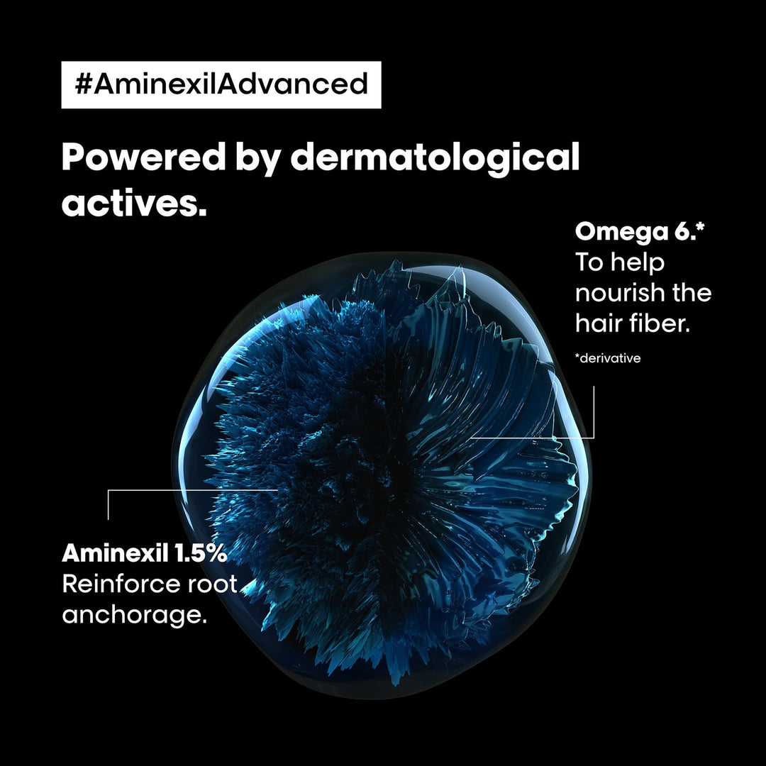 L’Oreal Aminexil Advanced Anti-Hair Loss Serum - 90ml| لوريال سيروم المضاد لتساقط الشعر - 90 مل