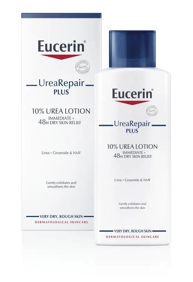 Eucerin Urea Repair PLUS 10% UREA LOTION - 250ml | يوسيرين لوشن مرطب للجسم 10% يوريا - 250 مل