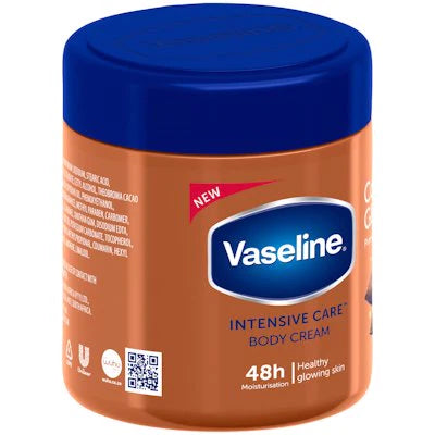 Vaseline Intensive Care Body Cream 72h - 400ml | فازلين كريم العناية بالجسم - 400 مل