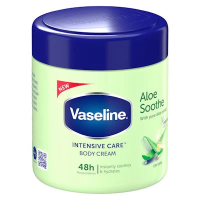 Vaseline Intensive Care Body Cream 72h - 400ml | فازلين كريم العناية بالجسم - 400 مل