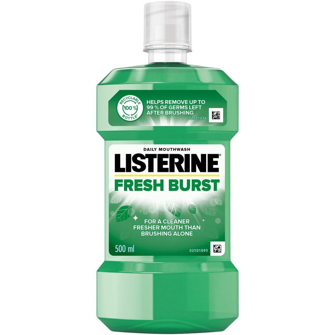 Listerine Fresh Burst Daily MouthWash - 500ml | ليسترين غسول فم - 500 مل