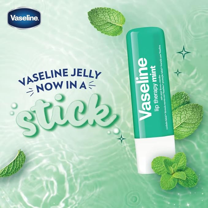 VASELINE Mint Lip Care - 4.8g | فازلين مرطب شفاه بالنعناع - 4.8 غ