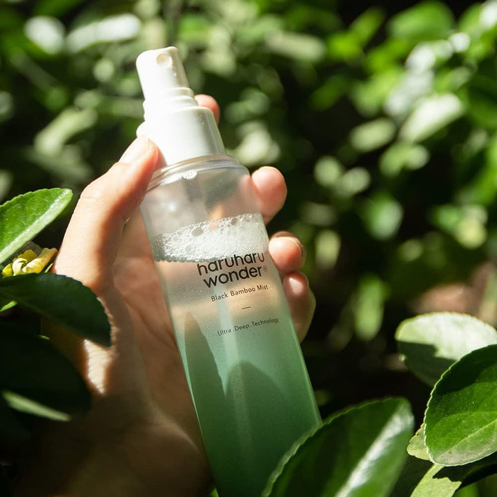 HaruHaru WonderBlack Bamboo Mist - 80ml| هارو هارو وندر مرطب للوجه -80 مل