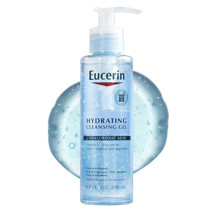 Eucerin Face Gentle Cleansing Hydrating Cleansing Gel - 400ml|   يوسيرين جل التنظيف المرطب اللطيف للوجه-400 مل