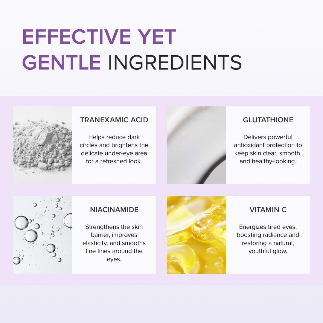 MARY & MAY Tranexamic Acid + Glutathion Eye Cream - 30ml | ماري اند ماي  كريم العين بحمض الترانيكساميك + الجلوتاثيون - 30 مل