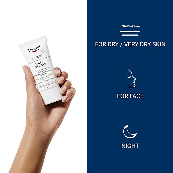 Eucerin Replenishing Face Cream 5% Urea - 50ml | يوسيرين كريم 5% باليوريا - 50 مل