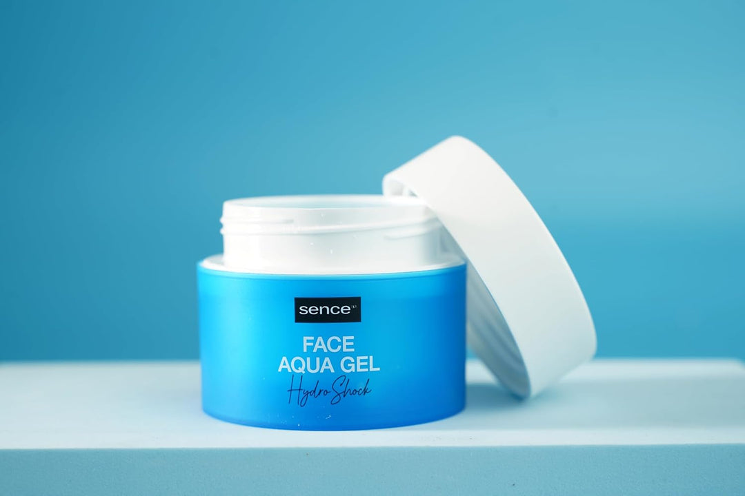 Sence Beauty Face Aqua Gel Hydro Shock - 50ml| سينس بيوتي جل مرطب للوجه - 50 مل
