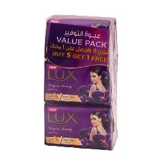 LUX Value Pack Magical Orchid Wash Bar - 6x75g | لوكس صابون للجسم بالأوركيد - 6 * 75 غ