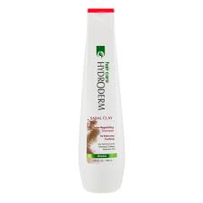 HYDRODERM clay shampoo for oily hair - 400ml | هيدروديرم شامبو منقي بالطين للشعر الدهني - 400 مل