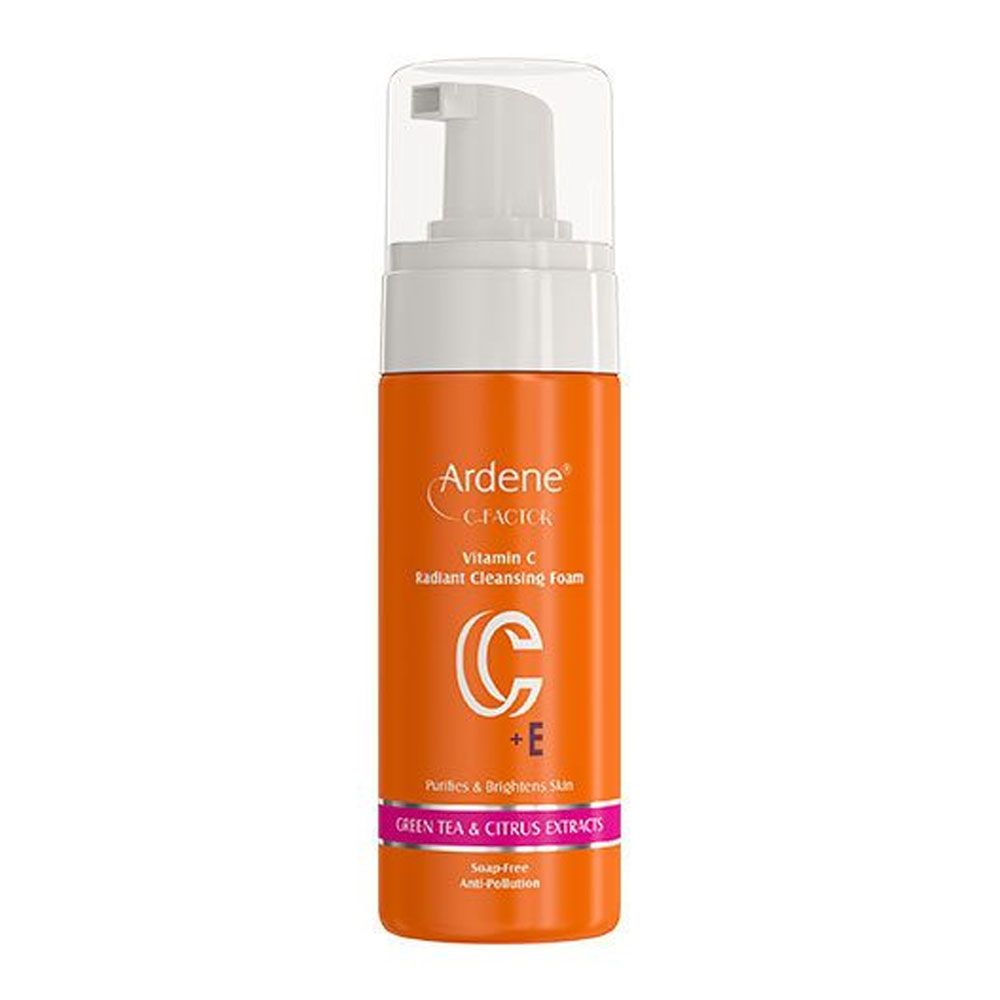 Ardene C-Factor Vitamin C Radiant Cleansing Foam - 150ml | اردن غسول رغوي للوجه بفيتامين سي - 150 مل