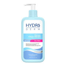 HYDRODERM dry skin pump washing gel cream - 350ml | هيدروديرم غسول كريمي للبشرة الجافة - 350 مل