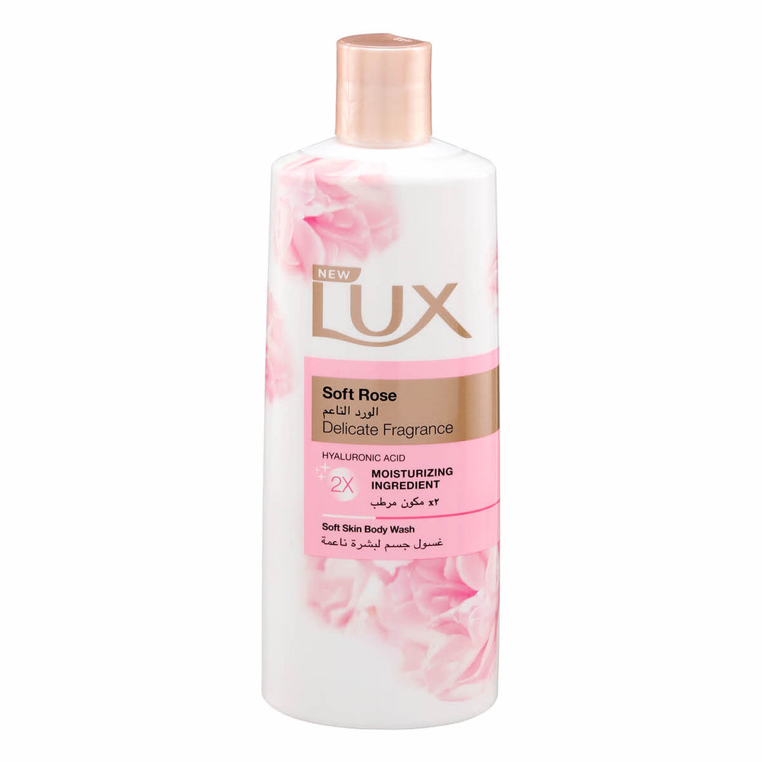 LUX Soft Rose Body Wash - 500ml | لوكس جل الاستحمام برائحة الورد - 500 مل