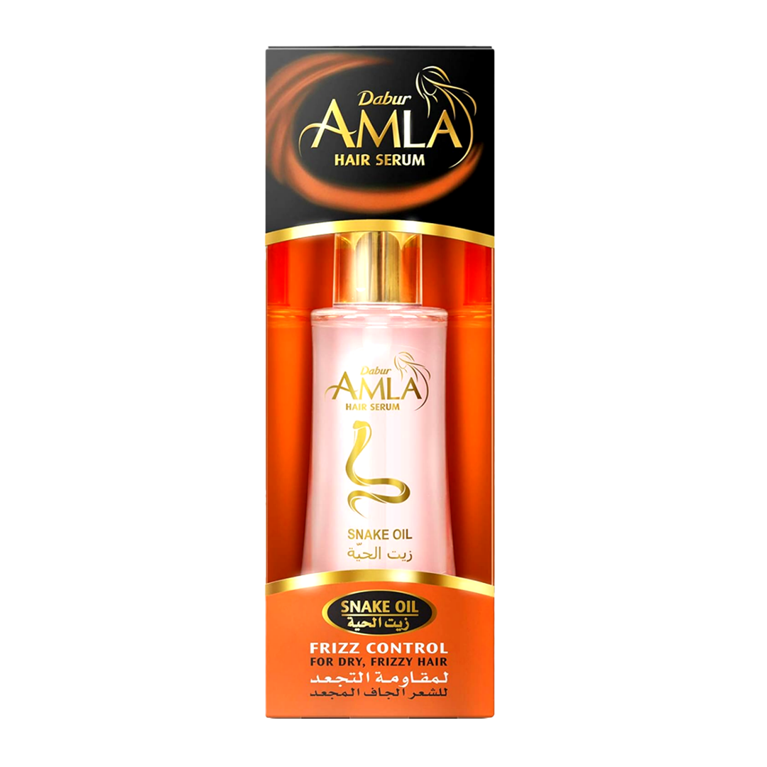 Dabur AMLA Snake Oil For Dry Hair Serum - 50ml | دابر أملا زيت الحية للشعر الجاف - 50 مل