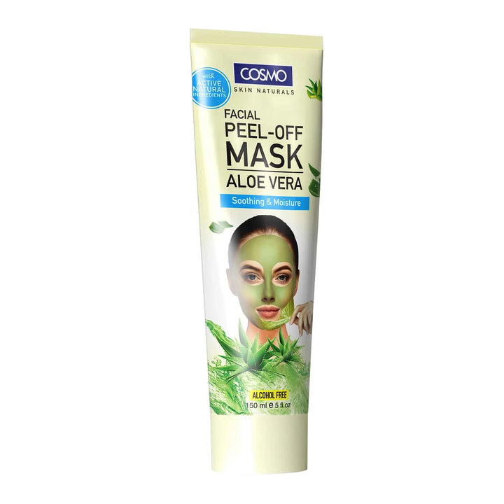 COSMO Facial Peel Off Mask Aloe Vera - 150ml | كوزمو ماسك الالوفيرا المقشر - 150 مل