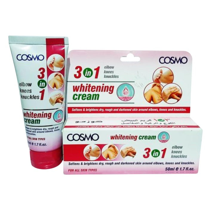 3 In 1 Whitening Cream - 50ml | ٣ في ١ كريم لتفتيح الجسم - 50 مل