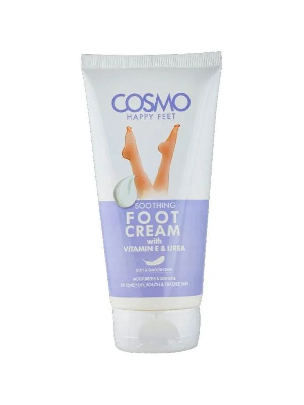 COSMO Soothing Foot Cream With Vitamin E & Urea - 150ml | كوزمو مرطب للأقدام بفيتامين اي و يوريا - 150 مل