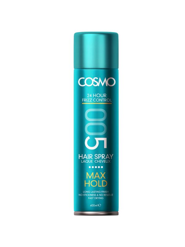 COSMO Max Hold 005 Hair Spray - 400ml | كوزمو بخاخ مثبت للشعر - 400 مل