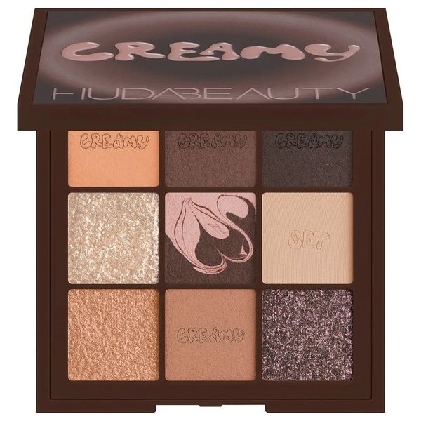 Huda Beauty Creamy Eyeshadow Palette - 8.22g | هدى بيوتي باليت كريمي اي شادو - 8.22 غرام