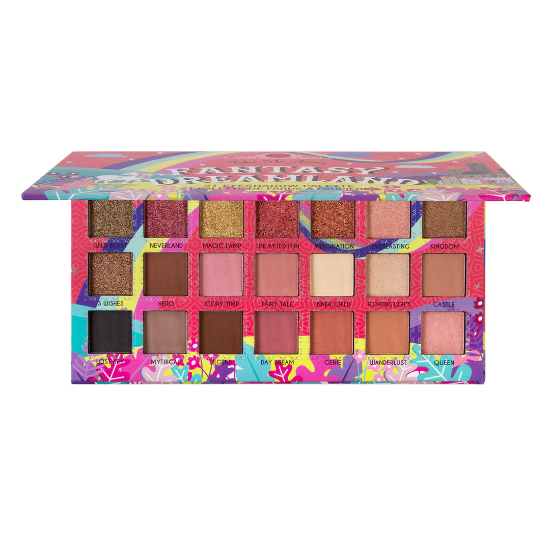 J. Cat Paleta Takeme Away Jcat Beauty - Cont. 21 Colores| جي كات باليت ظلال العيون