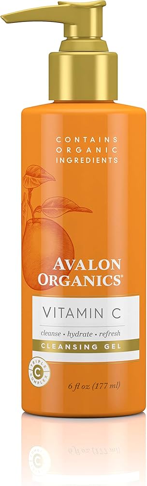 AVALON ORGANICS Vitamin C Cleansing Gel - 177ml | افالون اورغانيكس غسول جل فيتامين سي - 177 مل