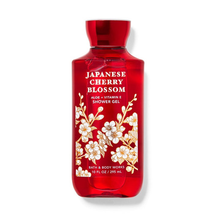 Bath & Body Works Japanese Cherry Blossom - 3pcs Full Size | باث اند بودي وركس مجموعة الكرز الياباني من 3 قطع بالحجم الكبير