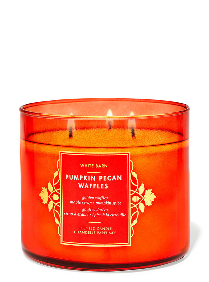 Bath & Body Works Scented Candle Made With Natural Essential Oils - 411g | باث اند بودي وركس شمعة معطرة مصنوعة من زيوت طبيعية - 411 غرام