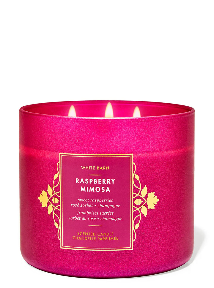 Bath & Body Works Scented Candle Made With Natural Essential Oils - 411g | باث اند بودي وركس شمعة معطرة مصنوعة من زيوت طبيعية - 411 غرام